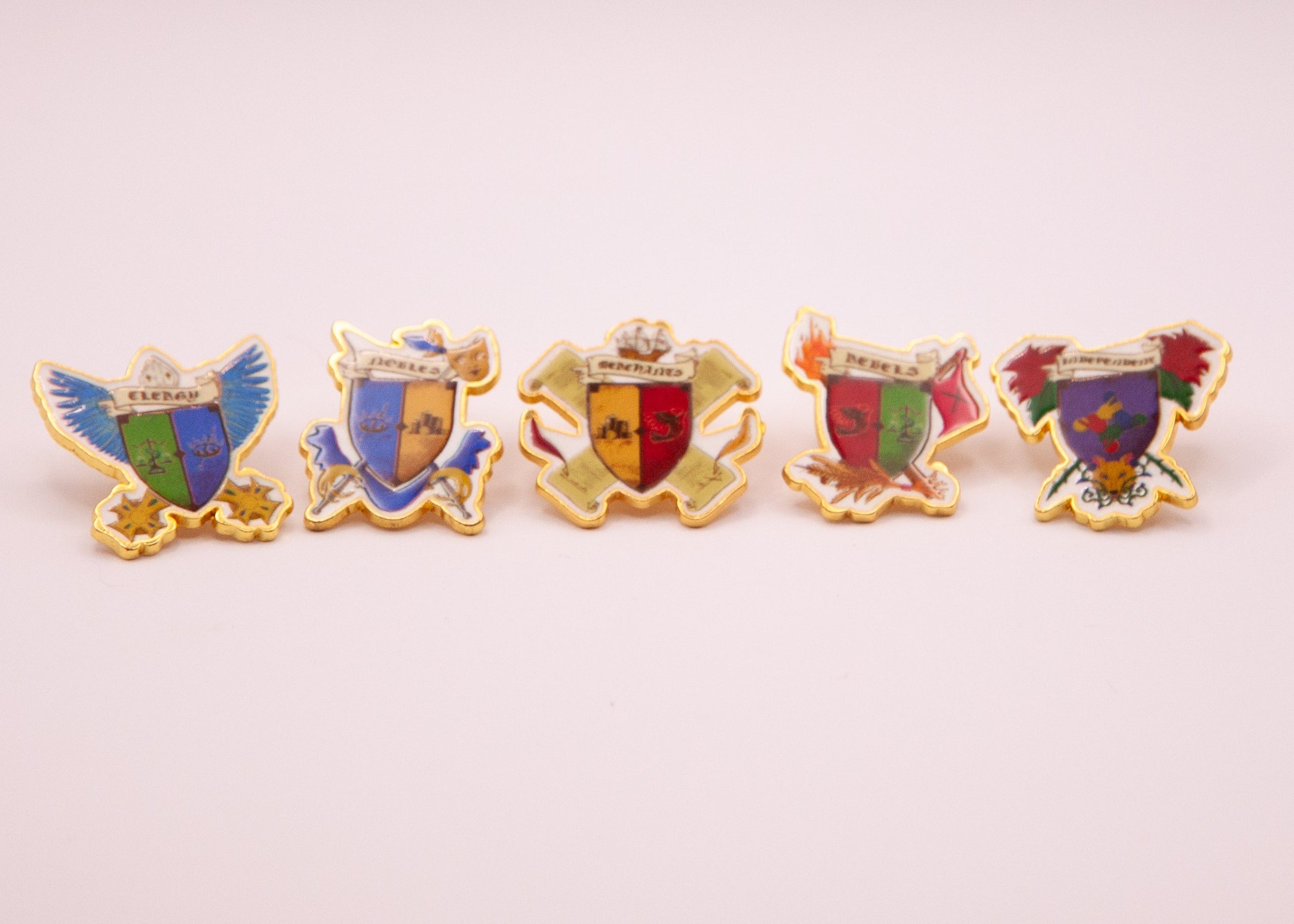 Coalition Faction Enamel Pins (Set of 15) (PRE-ORDER)